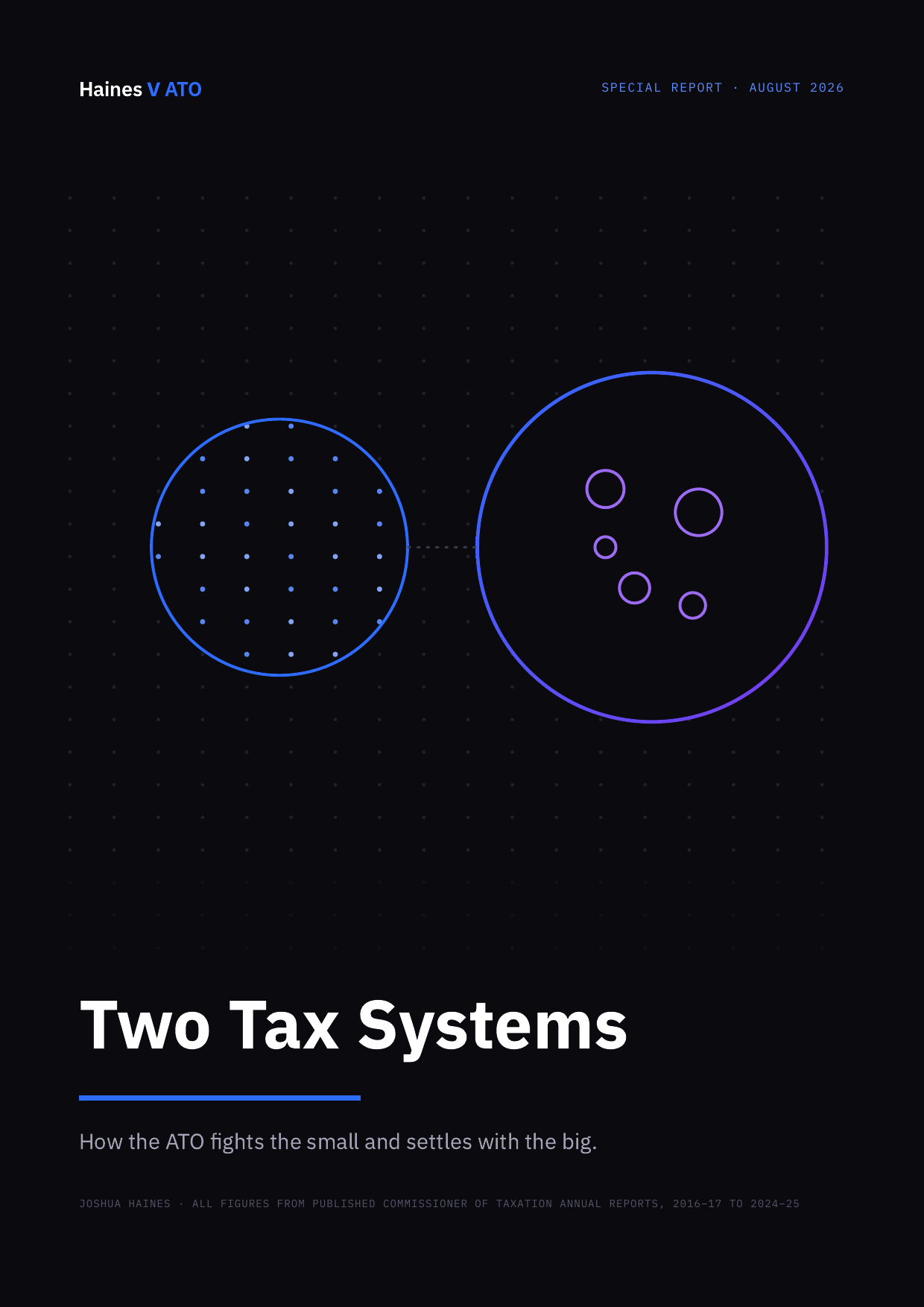Two Tax Systems — report cover